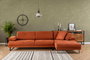 Atelier Del Sofa Mustang Small Right - Naranja